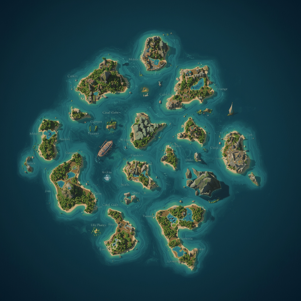 Archipelago map 4