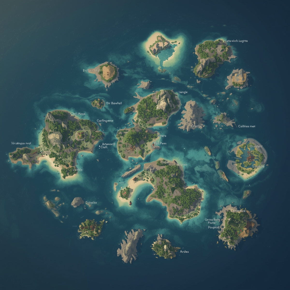 Archipelago map 6