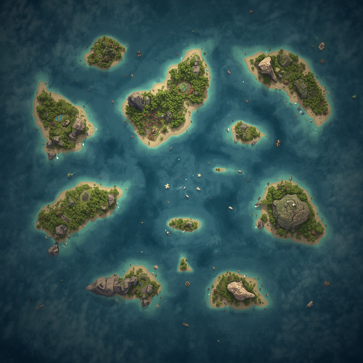 Archipelago map 7
